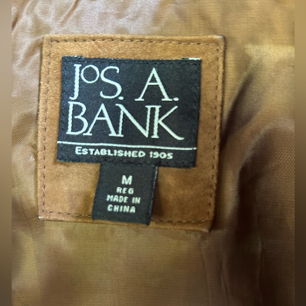 Brown Suede Jacket M - image 3